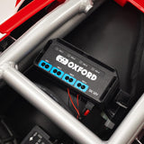 Oxford Auxiliary Accessories Junction Box -12V with Fused Power Outlets