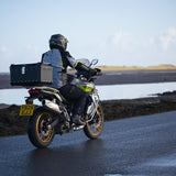 Oxford Roamer Universal Top Box Black with Universal Mounting Plate