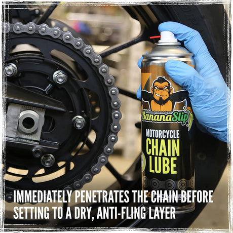 Tru-Tension Banana Slip Motorcycle Chain Lube Motorcycle 500ml