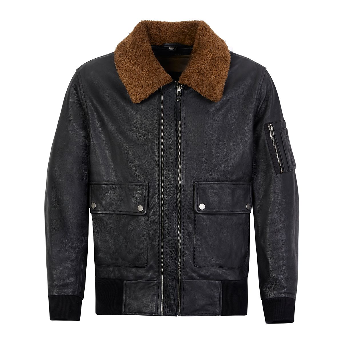 Spada Turbine Leather Bomber Jacket