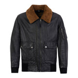 Spada Turbine Leather Bomber Jacket