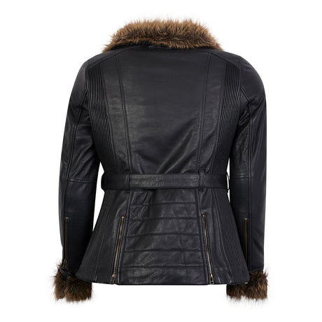 Spada Lancer Ladies Black Leather Jacket