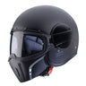 Caberg Ghost X Open Face Helmet 22.06 - Matt Black