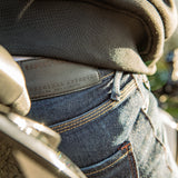 Oxford Original Approved AA Rated Dynamic Jean Slim Jeans - Aged Blue