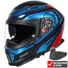 SMK Agnar Full Face Helmet + Free Dark Visor