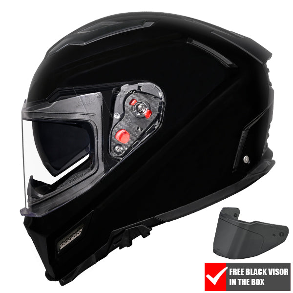 SMK Agnar Full Face Helmet + Free Dark Visor