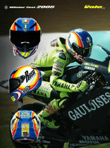 AGV Pista GP-RR Carbon Full Face Helmet Rossi 2005 Sepang Winter Test + Smoke Visor