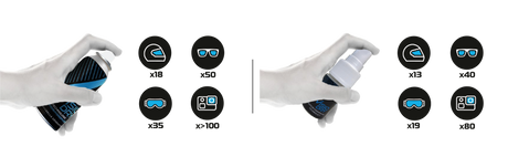 Visiodry Anti-Rain Pump / Aerosol Spray Superhydrophobic Technology