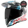 Axor X-Cross Adventure Dual Sport Helmet + FREE Dark Visor & Pinlock Insert