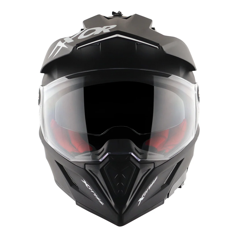 Axor X-Cross Adventure Dual Sport Helmet + FREE Dark Visor & Pinlock I ...