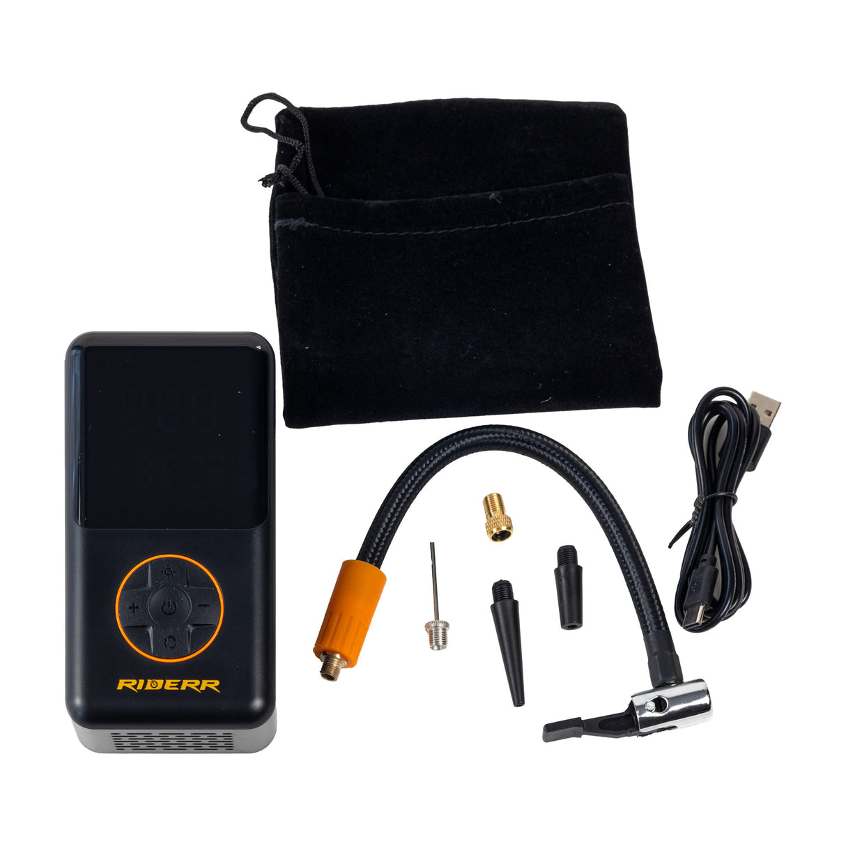 Riderr Recharchable Portable 4000mAh Air Flow Tyre Inflator