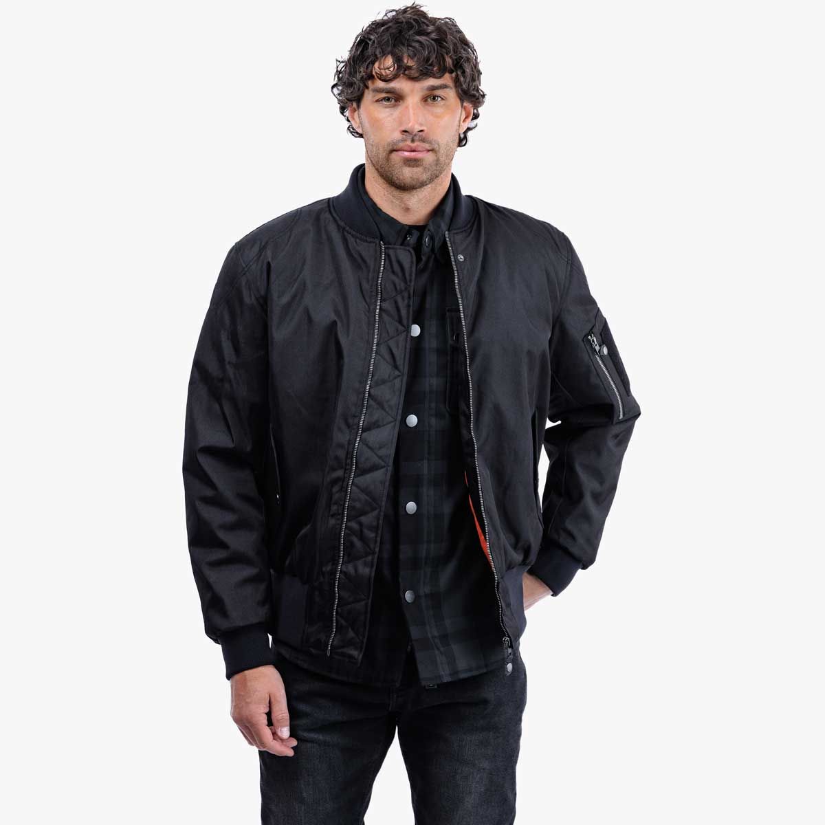 Spada Airforce MA1 CE Waterproof Bomber Jacket