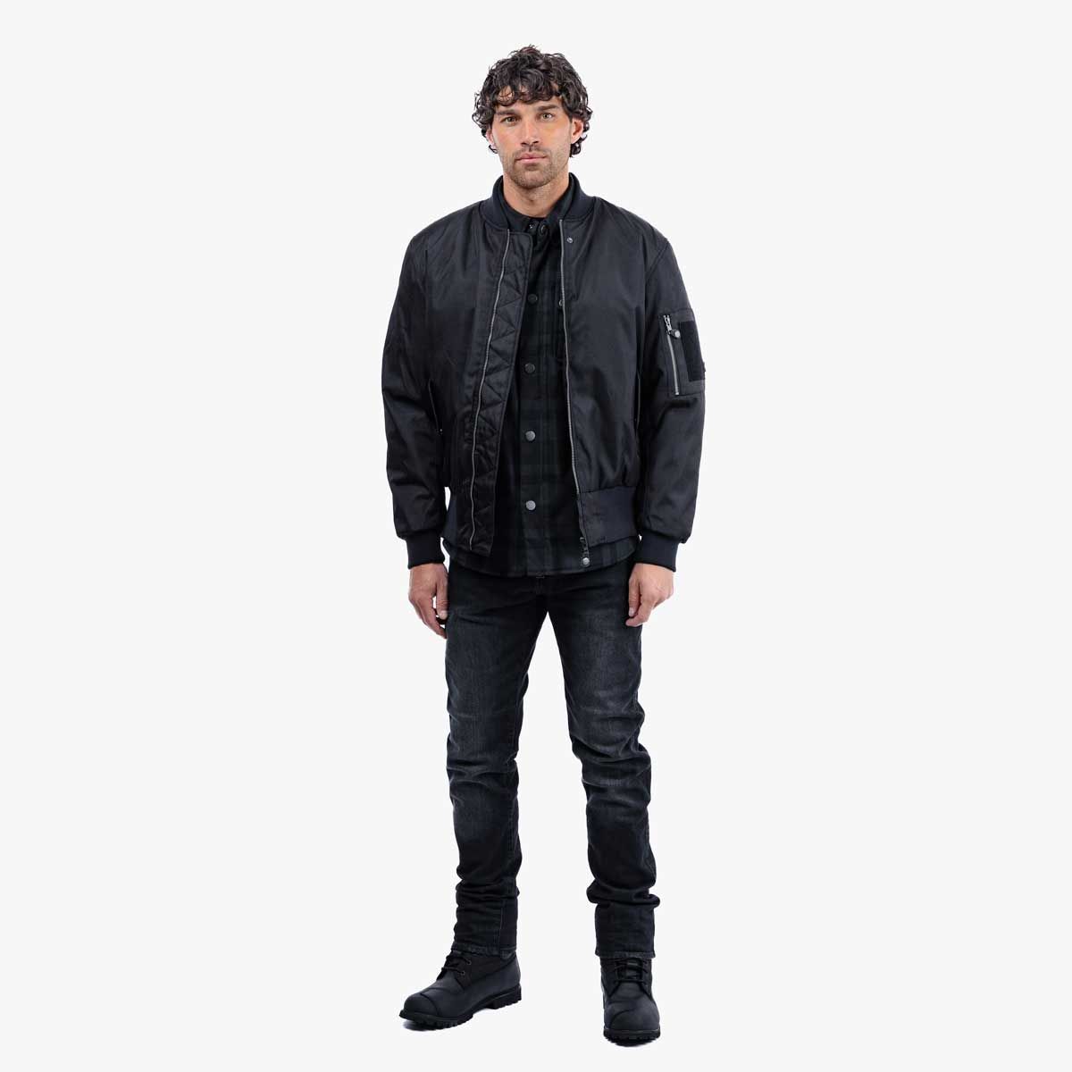 Spada Airforce MA1 CE Waterproof Bomber Jacket