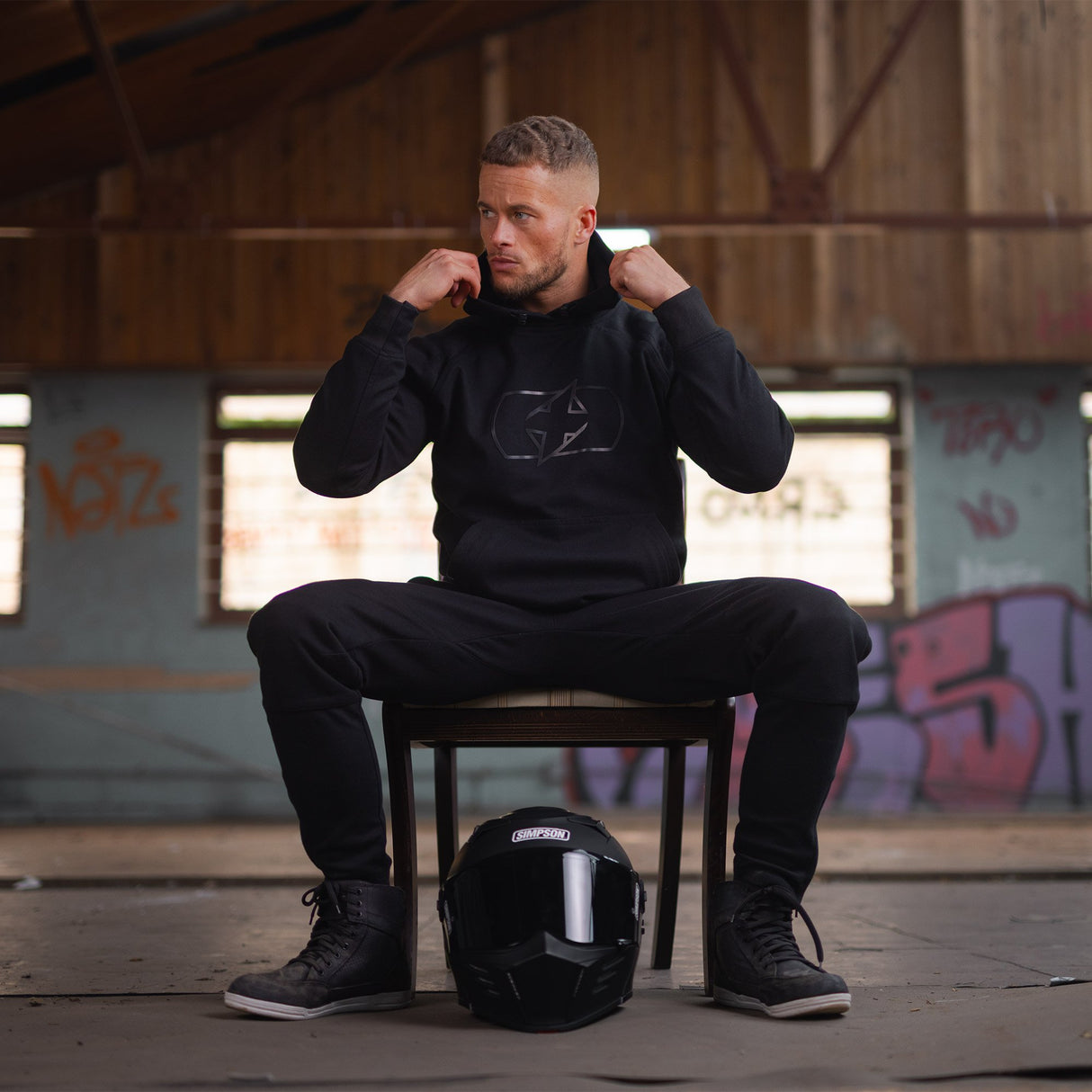 Oxford Armourlite AA Pullon Pull Over Armoured Hoodie