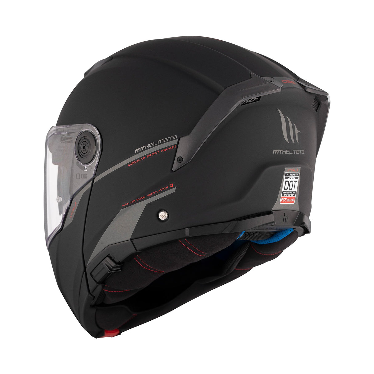 MT Atom 2 Flip Front Motorcycle Helmet