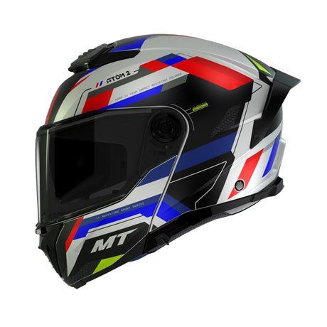 MT Atom 2 Flip Front Motorcycle Helmet