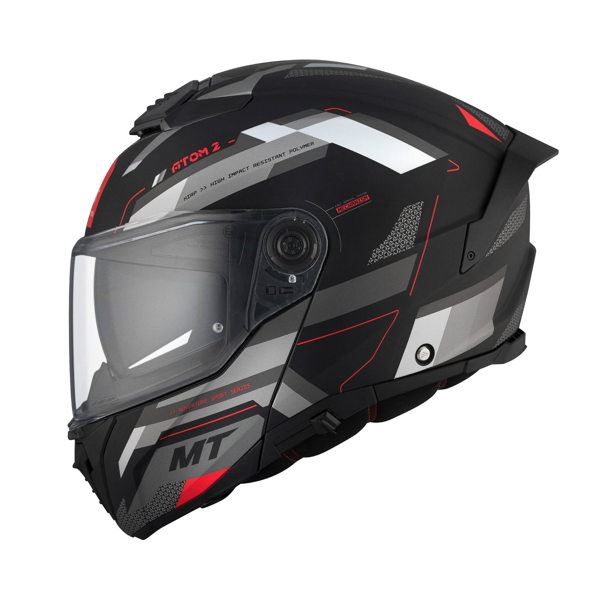 MT Atom 2 Flip Front Motorcycle Helmet