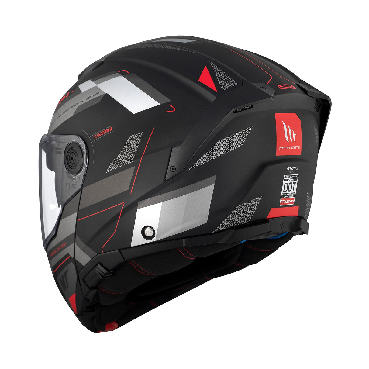 MT Atom 2 Flip Front Motorcycle Helmet