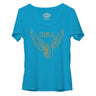 Bell Womens Cotton T-Shirt Wing & Wheel