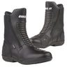 Bike It 'Preto' Black Mid Length Waterproof Motorcycle Boots