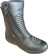 Bike It 'Preto' Black Mid Length Waterproof Motorcycle Boots