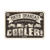 Oxford Metal Workshop Shed Garage Sign - The Perfect Gift for a Biker