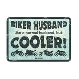 Oxford Metal Workshop Shed Garage Sign - The Perfect Gift for a Biker