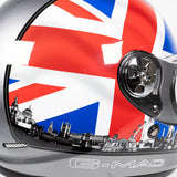 G-Mac Blaze Retro Classic Full Face Helmet