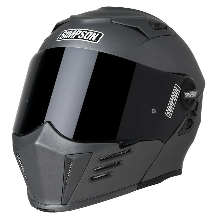 Simpson Darksome Solid Flip Front Helmet*