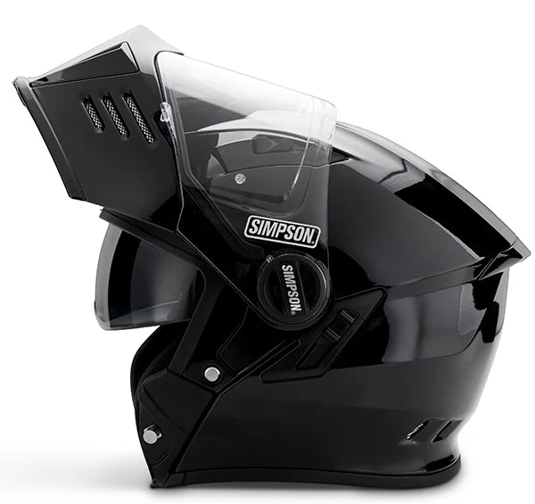 Simpson Darksome Solid Flip Front Helmet*