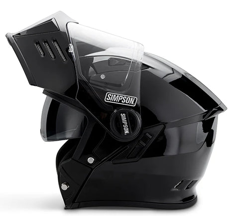 Simpson Darksome Solid Flip Front Helmet*