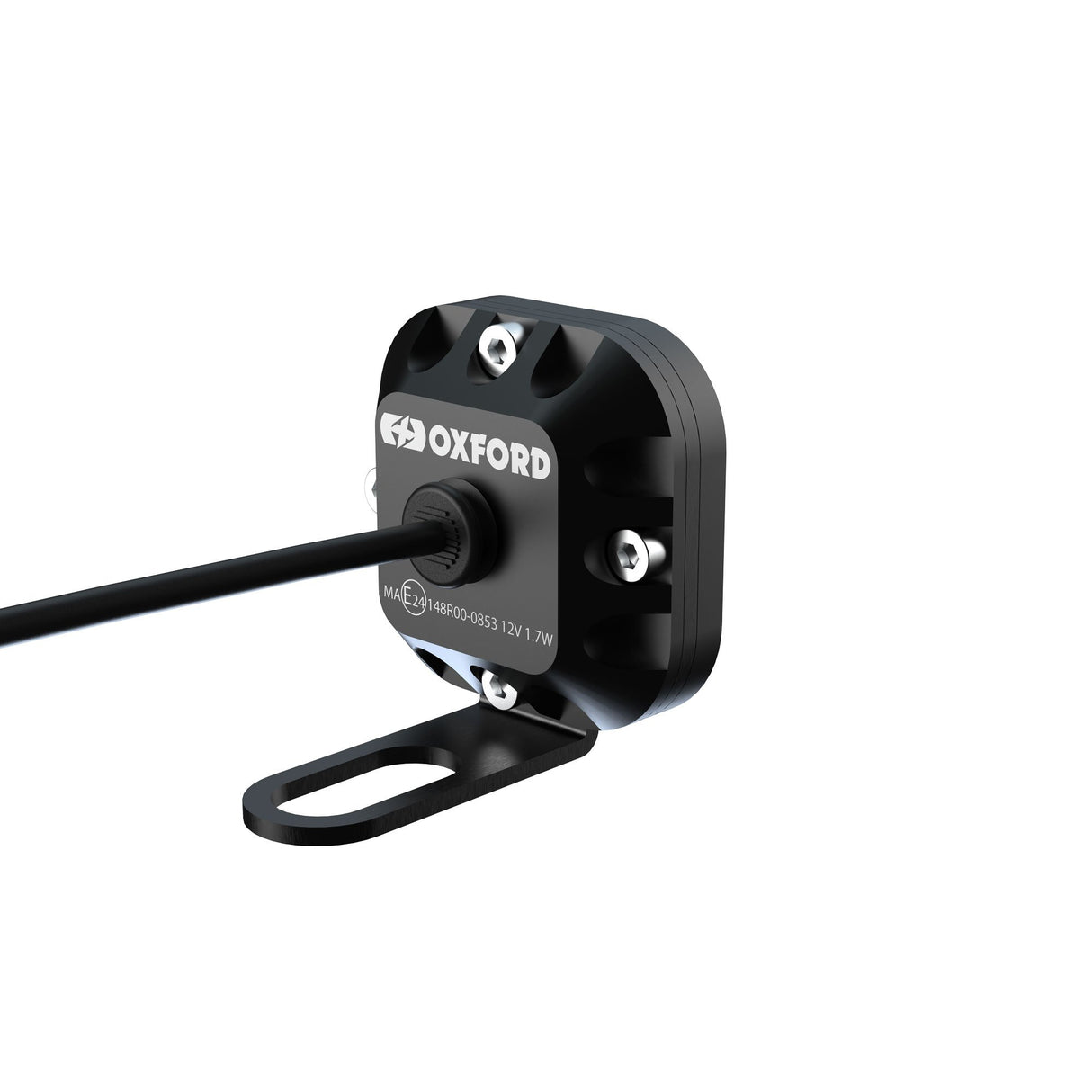 Oxford Motorcycle Cube Light with Stainless Steel Brackets