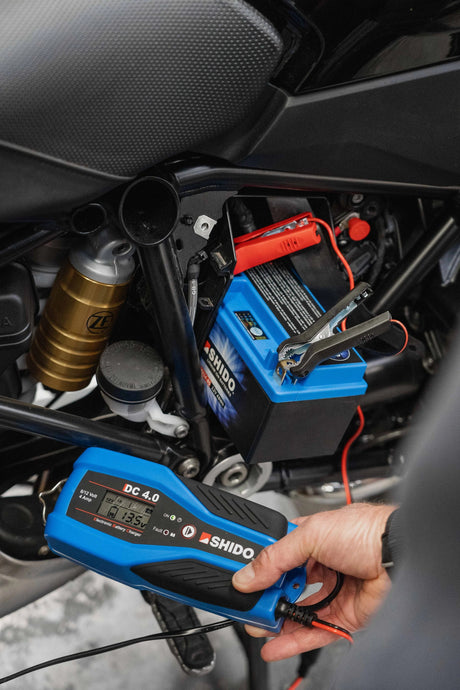 Shido DC4.0 Dual Battery Charger - 6/12v - 4amp for Lithium or Lead Acid