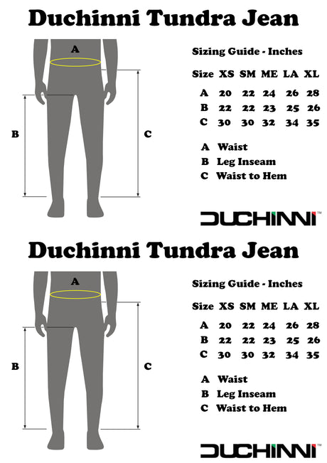 Duchinni Tundra Kids Youth Protective Motorcycle Denim Jeans
