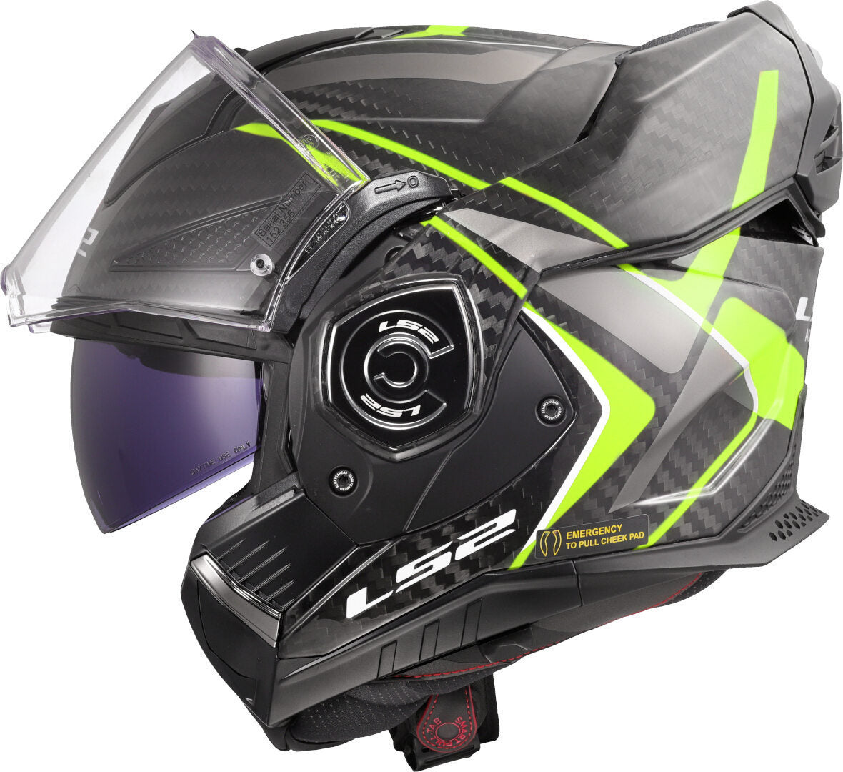 LS2 FF901 Advant X Carbon Future II Flip Front Helmet