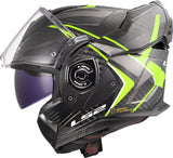 LS2 FF901 Advant X Carbon Future II Flip Front Helmet