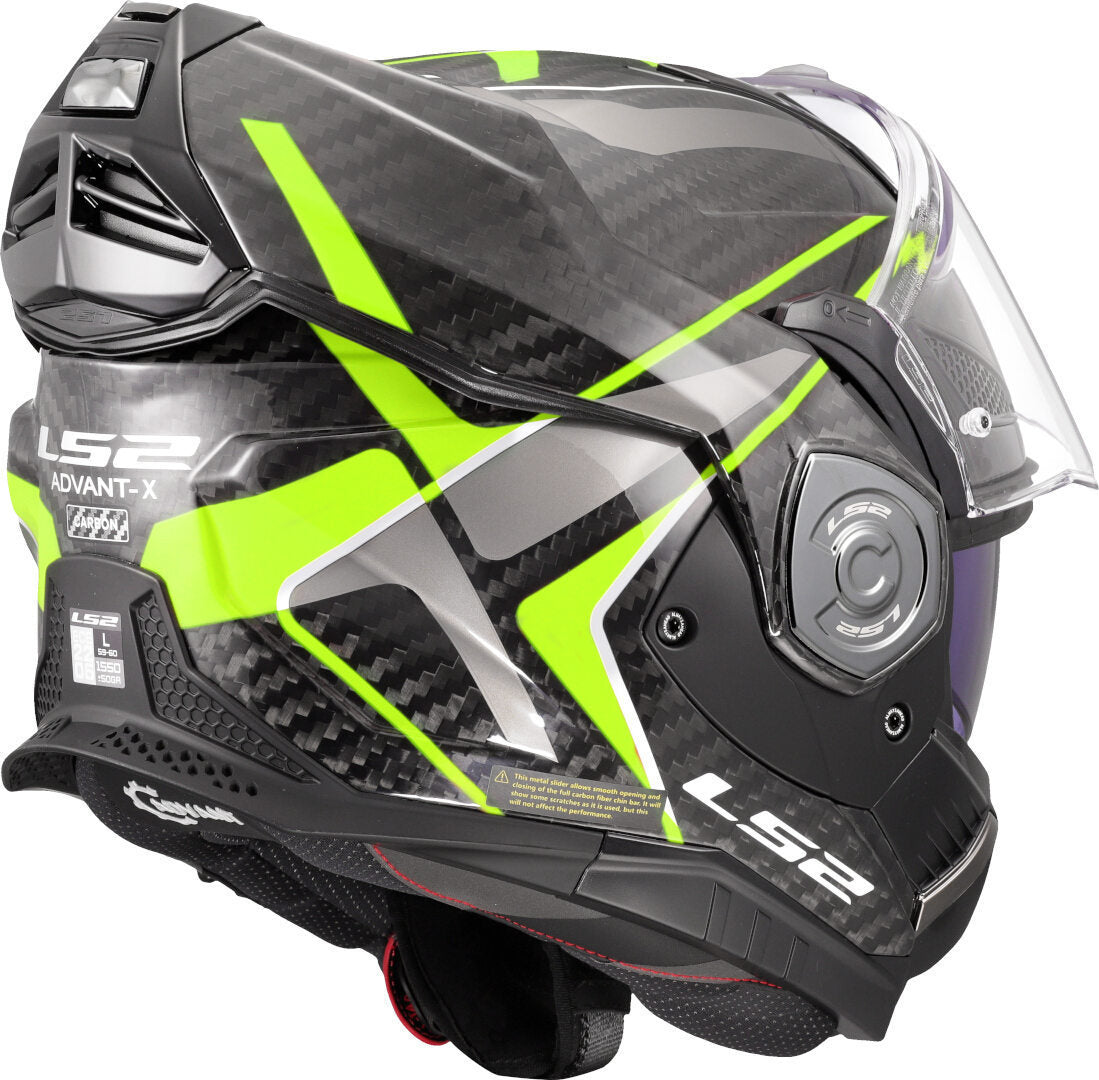 LS2 FF901 Advant X Carbon Future II Flip Front Helmet