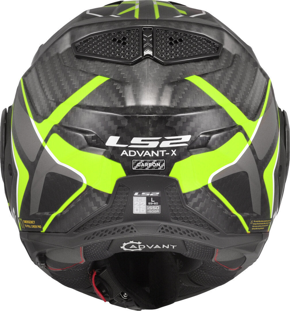 LS2 FF901 Advant X Carbon Future II Flip Front Helmet