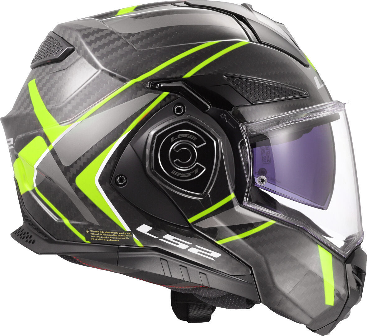 LS2 FF901 Advant X Carbon Future II Flip Front Helmet
