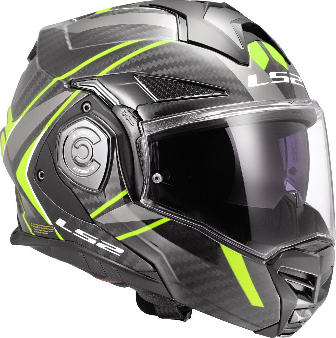 LS2 FF901 Advant X Carbon Future II Flip Front Helmet