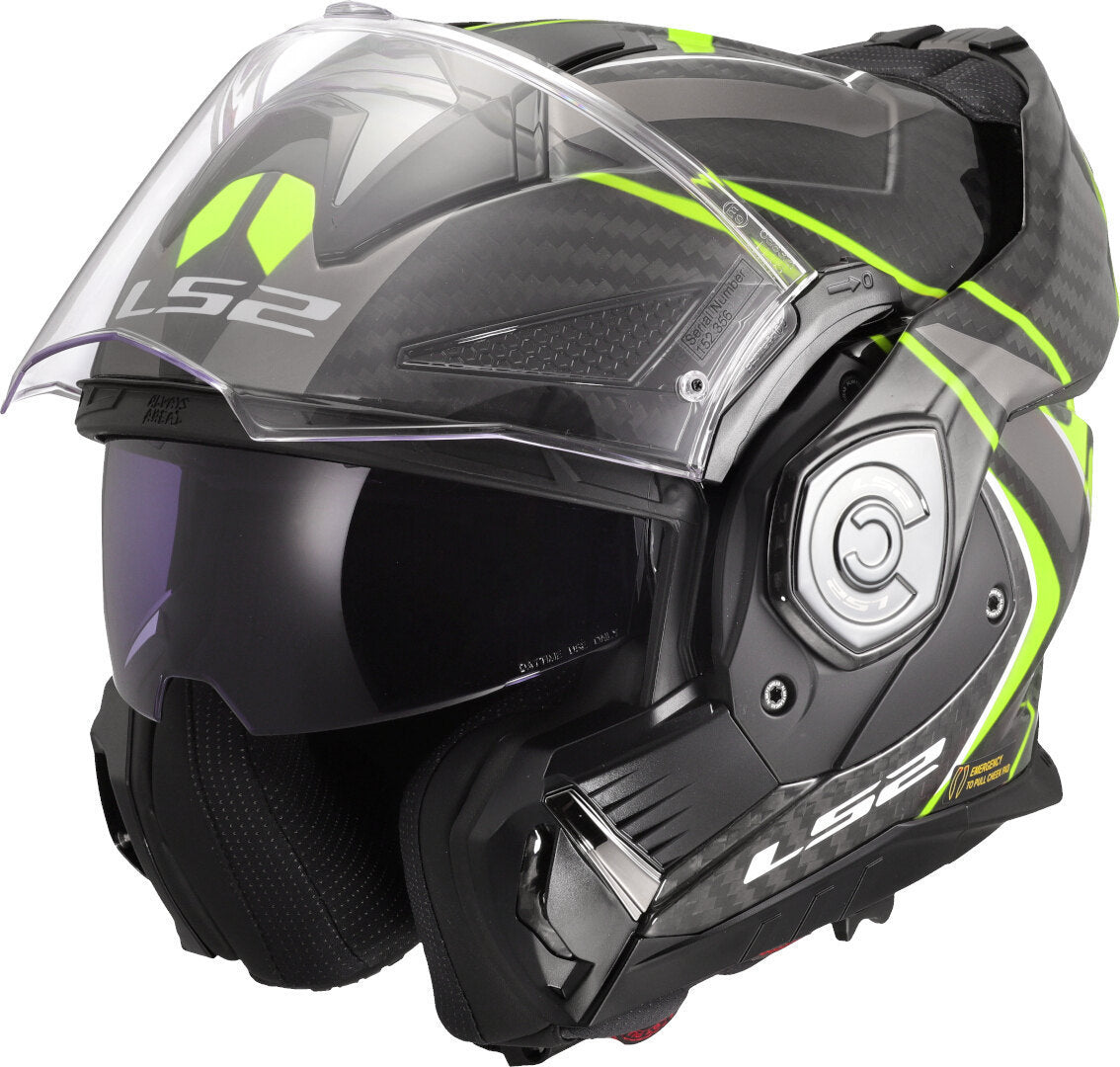 LS2 FF901 Advant X Carbon Future II Flip Front Helmet