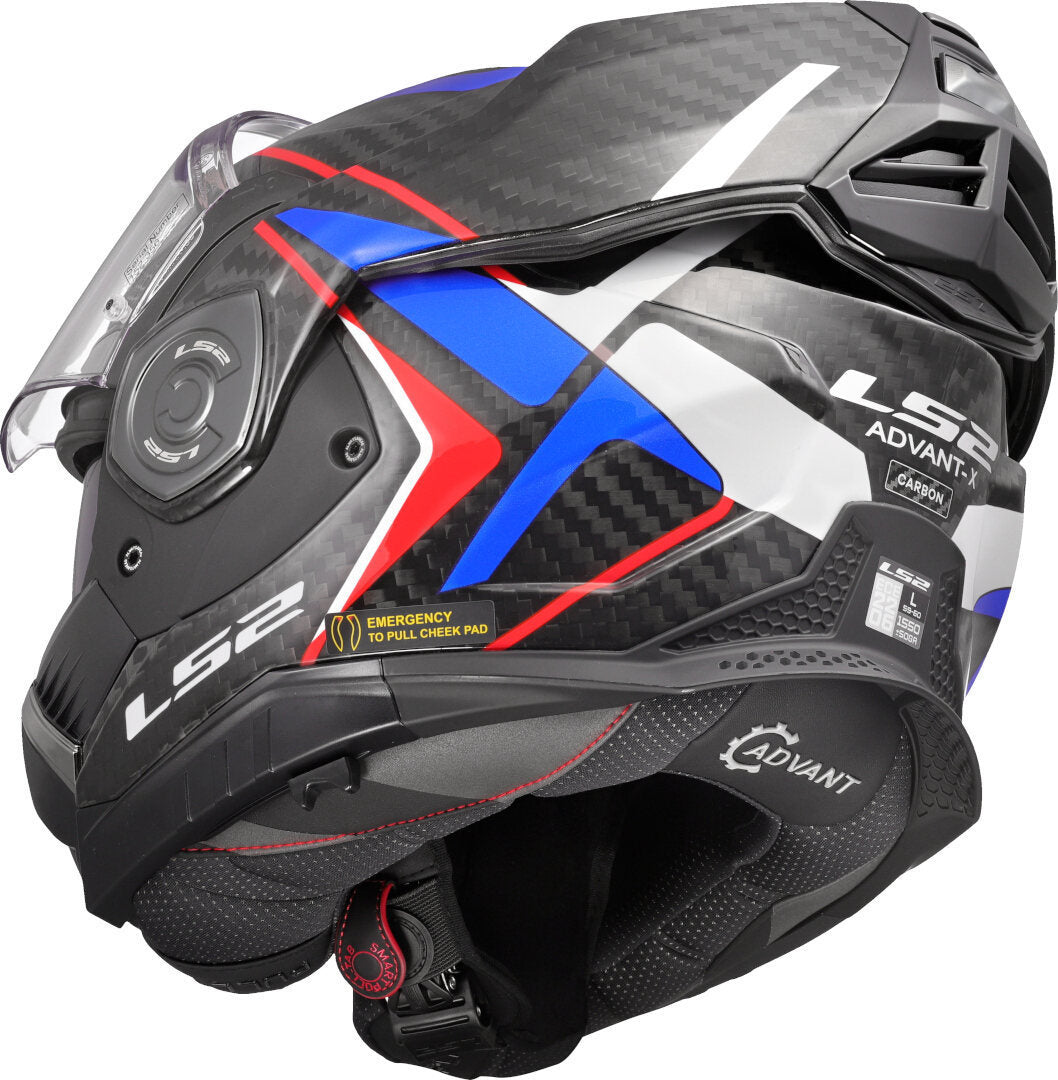 LS2 FF901 Advant X Carbon Future II Flip Front Helmet