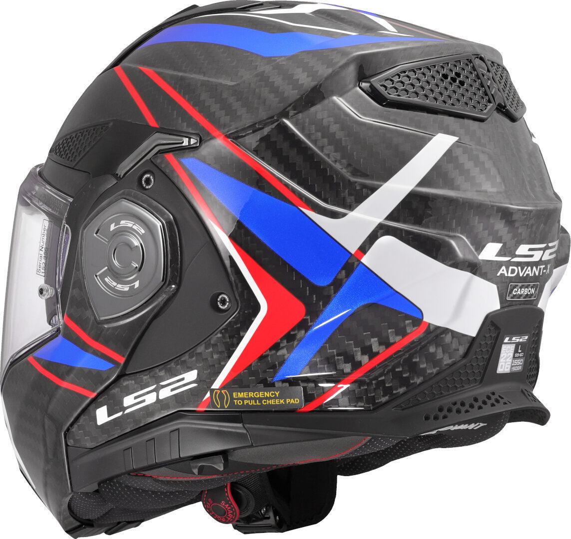 LS2 FF901 Advant X Carbon Future II Flip Front Helmet