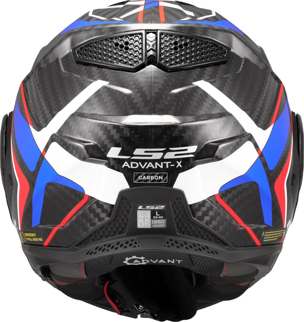 LS2 FF901 Advant X Carbon Future II Flip Front Helmet