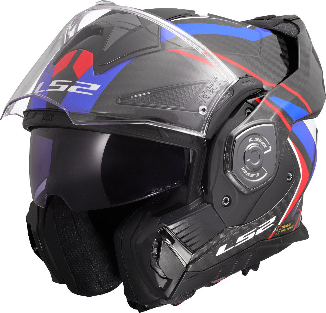 LS2 FF901 Advant X Carbon Future II Flip Front Helmet