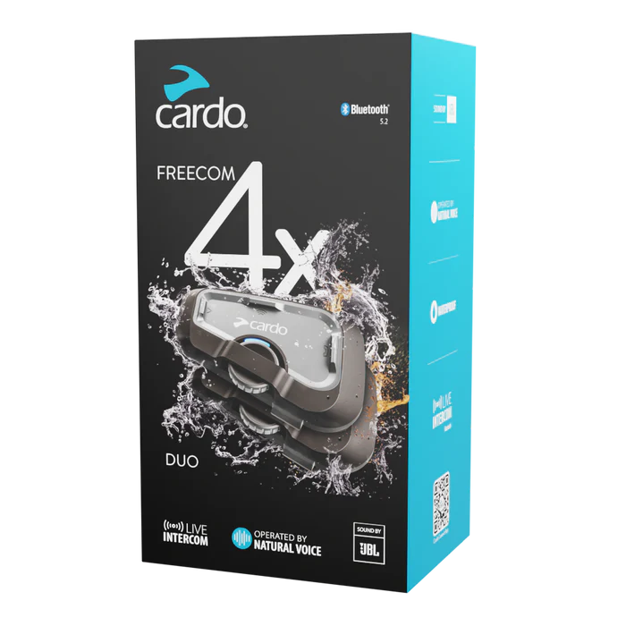 Cardo Freecom 4X Universal Bluetooth Intercom System