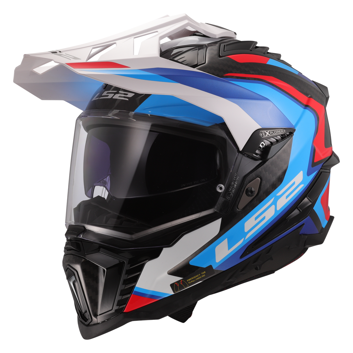 LS2 MX701 Explorer Carbon Adventure Helmet