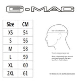 G-Mac Pilot Evo 2.0 Full Face Motorcycle Helmet