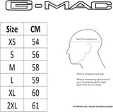 G-Mac Axis Evo 2.0 Modular Flip Up DVS Motorcycle Helmet - Matt Grey XL