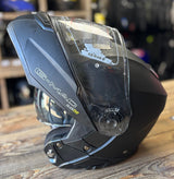 G-Mac Glide Evo Modular Flip Up DVS Motorcycle Helmet Satin Black - Medium